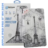 Cover for the tablet BeCover Smart Case Apple iPad Pro 11" M4 2024 Paris (711640)