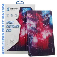 Cover for the tablet BeCover Smart Case Apple iPad Pro 11" M4 2024 Space (711641)