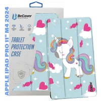 BeCover Smart Case Apple iPad Pro 11" M4 2024 Unicorn Tablet Cover (711642)