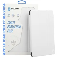 Cover for the tablet BeCover Smart Case Apple iPad Pro 11" M4 2024 White (711629)