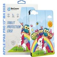 BeCover Smart Case Apple iPad Pro 13" M4 2024 Friends Unicorn tablet cover (711650)