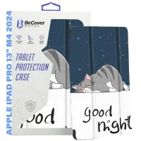 Cover for the tablet BeCover Smart Case Apple iPad Pro 13" M4 2024 Good Night (711651)