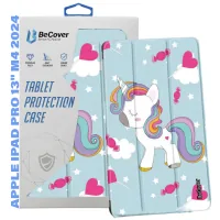 Cover for the tablet BeCover Smart Case Apple iPad Pro 13" M4 2024 Unicorn (711652)