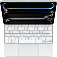 Cover for Apple Magic Keyboard for iPad Pro 13inch (M4) - Ukrainian - White, Model A2974 (MWR43UA/A)