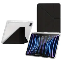 Tablet case BeCover Ultra Slim Origami Transparent Apple iPad Pro 13" M4 2024 Black (711693)