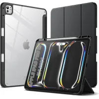 BeCover Soft Edge TPU Apple iPad Pro 13" M4 2024 Black Tablet Cover (711717)