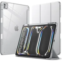 BeCover Soft Edge TPU Apple iPad Pro 13" M4 2024 Gray Tablet Cover (711718)