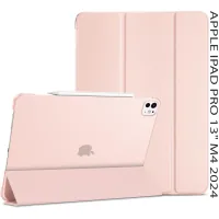 BeCover Tri Fold Hard tablet case for Apple iPad Pro 13" M4 2024 Pink (711732)