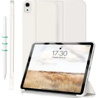 Tablet case BeCover Tri Fold Soft TPU Silicone Apple iPad Air 11" M2/M3 (2024/2025) Beige (711735)