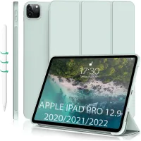 Tablet case BeCover Tri Fold Soft TPU Silicone Apple iPad Pro 12.9 2020/2021/2022 Light Green (711738)