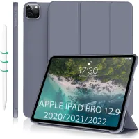 Tablet case BeCover Tri Fold Soft TPU Silicone Apple iPad Pro 12.9 2020/2021/2022 Purple (711739)
