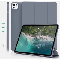 Tablet case BeCover Tri Fold Soft TPU Silicone Apple iPad Pro 13" M4 2024 Purple (711754)