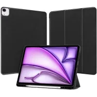 AirOn Premium SOFT tablet cover iPad Air 13 2024 + Film Black (4822352781130)