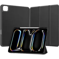 AirOn Premium SOFT tablet cover iPad Pro 11 2024 + Film Black (4822352781128)