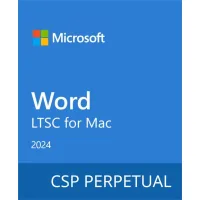 Office application Microsoft Word LTSC for Mac 2024 Commercial Software, Perpetual (DG7GMGF0PN40_0001)