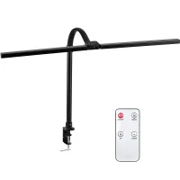 Table lamp Mealux Black with remote control (DL-1025 + remote Black)