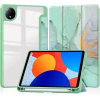 Case for BeCover Soft Edge TPU Xiaomi Redmi Pad SE 8.7" Green Marble tablet (712574)