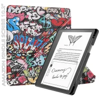 Cover for e-book BeCover Ultra Slim Origami Amazon Kindle Scribe 10.2" Graffiti (712582)