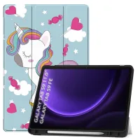 BeCover Flexible TPU Mate Samsung Tab S9 (SM-X710/SM-X716)/S9 FE (SM-X510/SM-X516B) 11.0" Unicorn tablet cover (712536)
