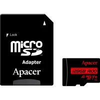 Memory card Apacer 128GB microSD class 10 UHS-I V10 A1 (AP128GMCSX10UB-R)