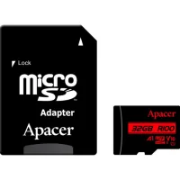 Memory card Apacer 32GB microSD class 10 UHS-I V10 A1 (AP32GMCSH10UB-R)