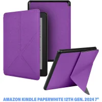 BeCover Ultra Slim Origami e-book cover Amazon Kindle Paperwhite 12th Gen. 2024 7"/Colorsoft (2024) Purple (712840)