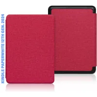 BeCover Smart Case for e-book Amazon Kindle Paperwhite 12th Gen. 2024 7"//Colorsoft (2024) Red (712849)