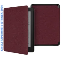 BeCover Smart Case for e-book Amazon Kindle Paperwhite 12th Gen. 2024 7"/Colorsoft (2024) Red Wine (712850)