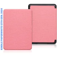 BeCover Smart Case for e-book Amazon Kindle Paperwhite 12th Gen. 2024 7"/Colorsoft (2024) Rose Gold (712851)