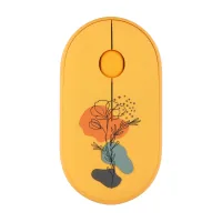 Mouse 2E MF300 FLORAPOPPY Silent Silent Wireless/Bluetooth Yellow (2E-MF300WFLORAYW)