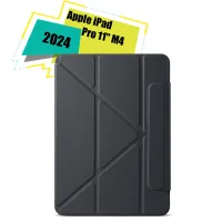 BeCover Ultra Slim Origami Magnetic tablet case for Apple iPad Pro 11" M4 2024 Black (712960)