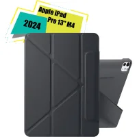 BeCover Ultra Slim Origami Magnetic Tablet Cover Apple iPad Pro 13" M4 2024 Black (712964)