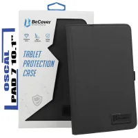 Cover for the tablet BeCover Slimbook Oscal Pad 7 10.1" Black (713010)