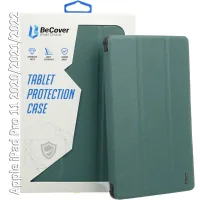 Tablet case BeCover Tri Fold Hard BeCover Apple iPad Pro 11 2020/2021/2022 Dark Green (709667)