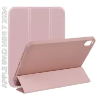 Tablet case BeCover Tri Fold Soft TPU BeCover Apple iPad Mini 7 2024 Pink (712448)