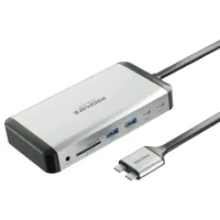 Концентратор Promate USB Hub 13 ports versahub-mst.grey (versahub-mst.grey)