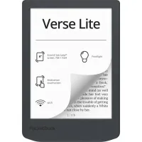 Electronic book Pocketbook 619 Verse Lite, Midnight Gray (PB619-T-CIS)