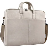 Laptop bag Defender 15.6" Solid PU beige (26126)