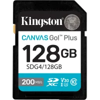 Memory card Kingston 128GB SDXC class 10 UHS-I U3 V30 Canvas Go Plus G4 (SDG4/128GB)