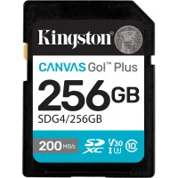 Memory card Kingston 256GB SDXC class 10 UHS-I U3 V30 Canvas Go Plus G4 (SDG4/256GB)