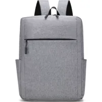 Laptop backpack Merlion 14" YT-B14-Gr 32x11x41 cm, Gray (34408)