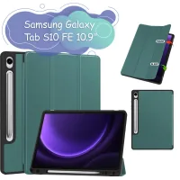 BeCover Flexible TPU Mate Samsung Galaxy Tab S10 FE (SM-X520/SM-X526) 10.9" Dark Green Tablet Cover (713265)
