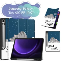 Tablet case BeCover Flexible TPU Mate Samsung Galaxy Tab S10 FE (SM-X520/SM-X526) 10.9" Good Night (713271)