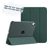 BeCover Tri Fold Hard tablet case for Apple iPad 10.9" (2022/2024)/iPad (A16) 2025 11" Dark Green (713319)