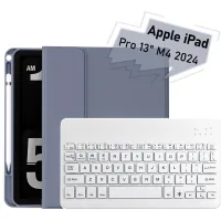 Cover for the tablet BeCover with keyboard Apple iPad Pro 13" M4 2024 Purple (713007)