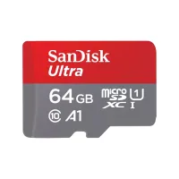 Memory card SanDisk 64GB microSDXC class 10 UHS-I A1 (SDSQUAB-064G-GN6MN)