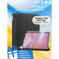 AirOn Premium tablet cover Lenovo Tab M10 4th Gen 2025 TB-311FU / TB-311XU + film Black (4822352781170)