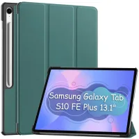 BeCover Smart Case Samsung Galaxy Tab S10 FE Plus (SM-X620/SM-X626) 13.1" Dark Green tablet cover (713383)