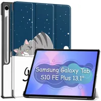 Cover for tablet BeCover Smart Case Samsung Galaxy Tab S10 FE Plus (SM-X620/SM-X626) 13.1" Good Night (713387)