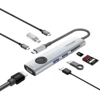 Концентратор Promate USB-C 9-in-1 Promate comandhub-lite (comandhub-lite)